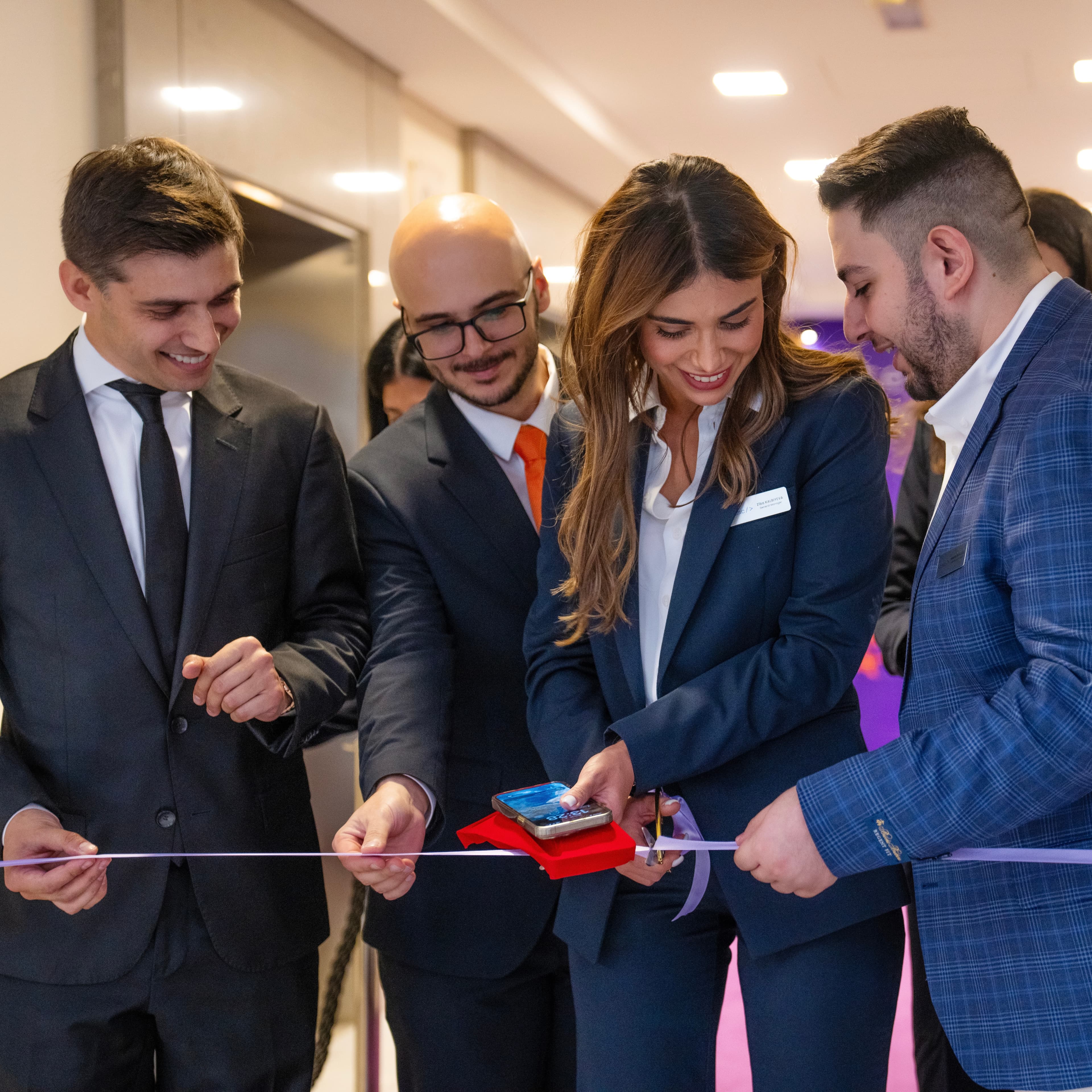 Ribbon cutting ceremony